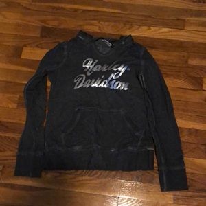 Harley Davidson light sweatshirt